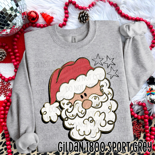 WHIMSICAL SANTA - DTF TRANSFER