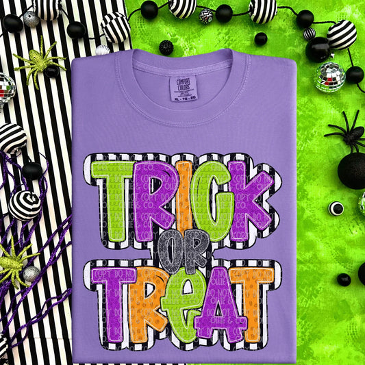 TRICK OR TREAT - DTF TRANSFER