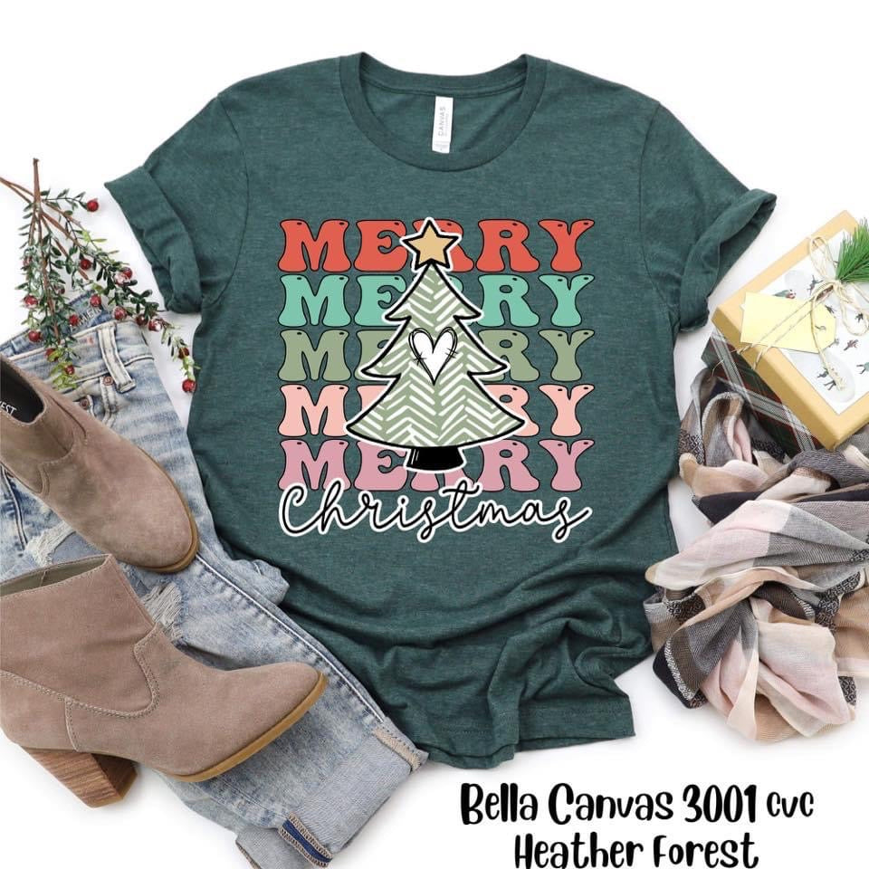 MERRY CHRISTMAS - DTF TRANSFER