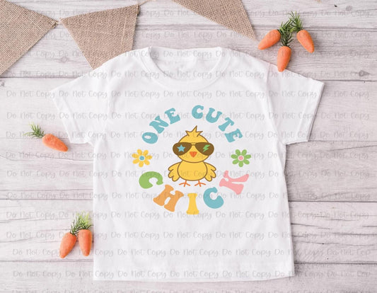 ONE CUTE CHICK - DTF TRANSFER