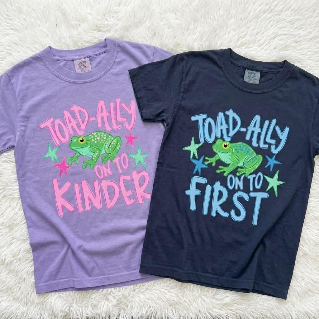 TOAD-ALLY ON TO GRADE BOY - DTF TRANSFER