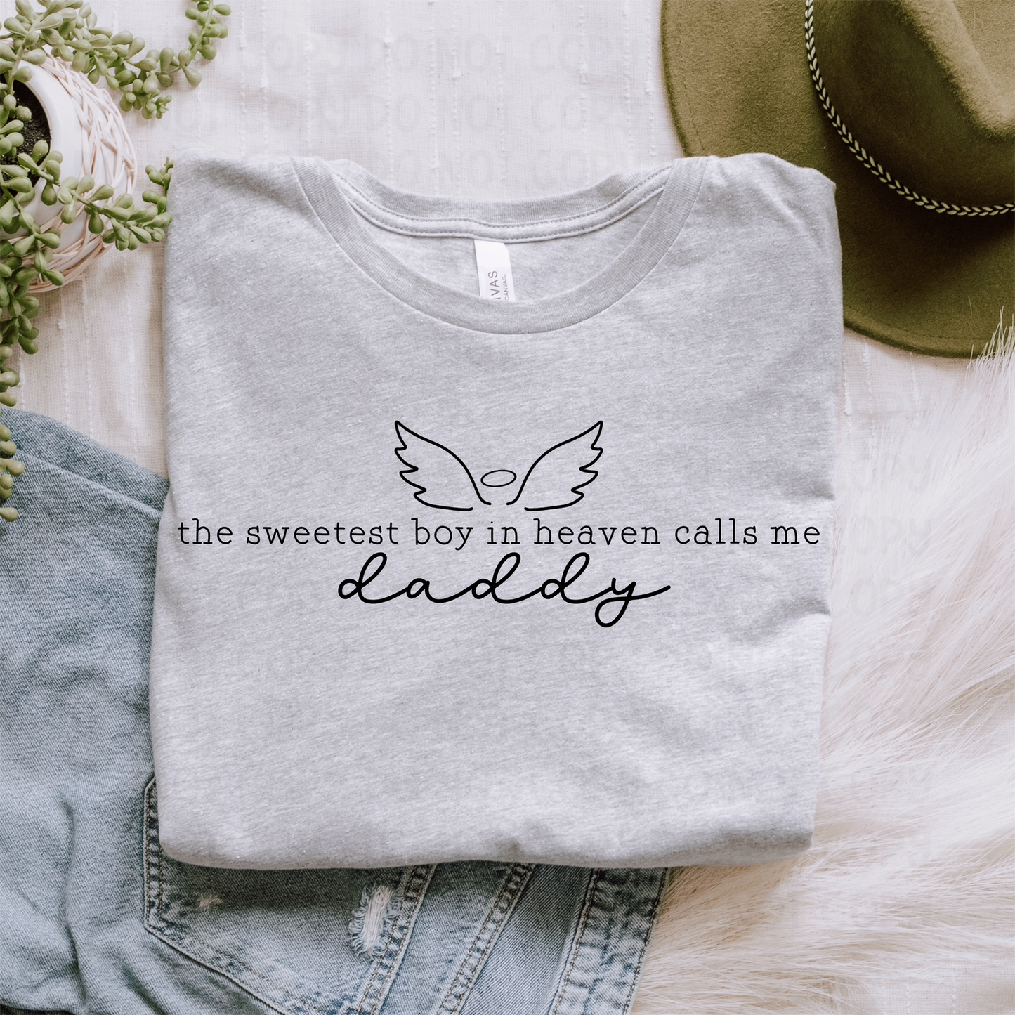 THE SWEETEST BOY IN HEAVEN CALLS ME *OLLIE & CO. EXCLUSIVE* - DTF TRANSFER