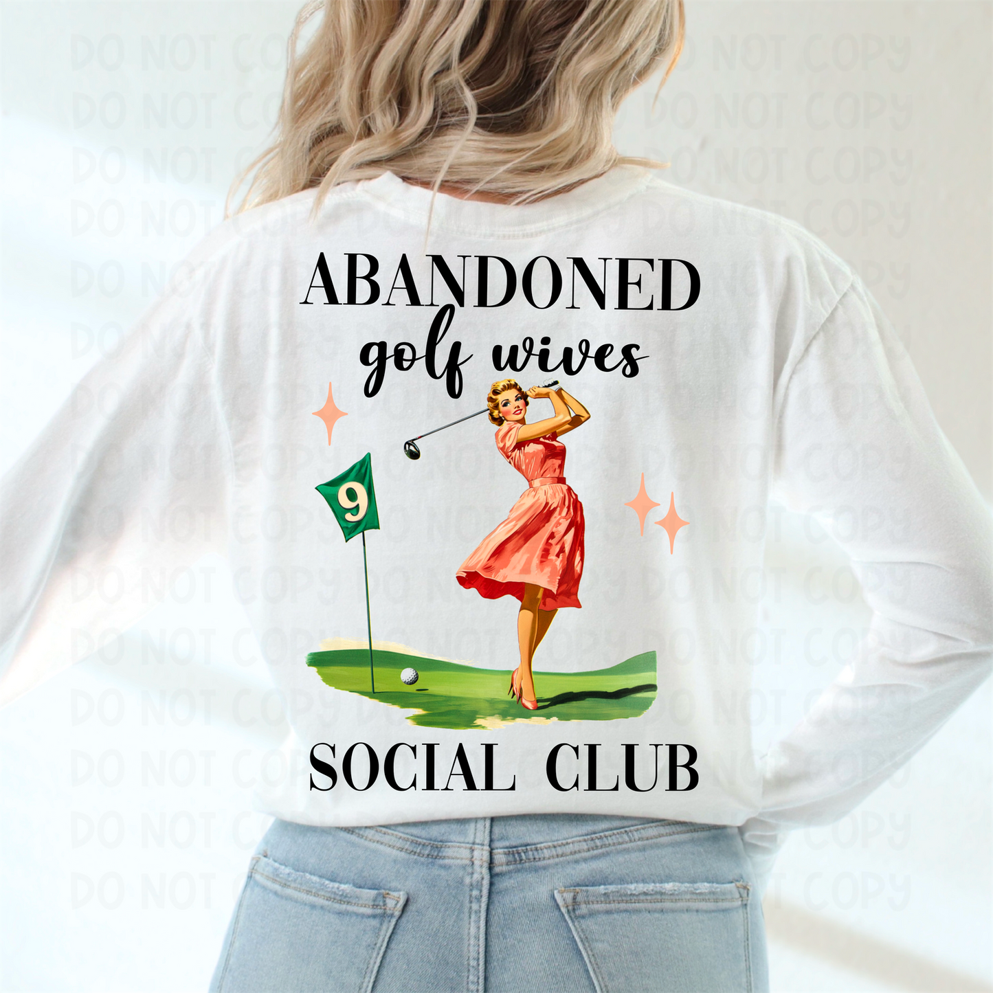 ABANDONED WIVES CLUB - DTF TRANSFER