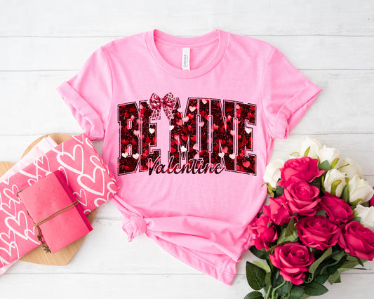 BE MINE - FAUX SEQUIN - DTF TRANSFER