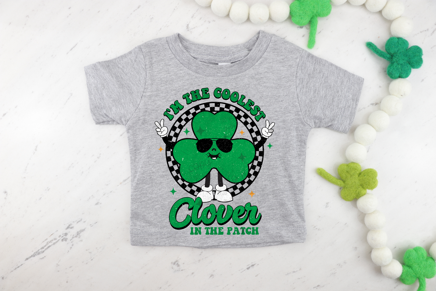 COOLEST CLOVER IN THE PATCH - DTF TRANSFER