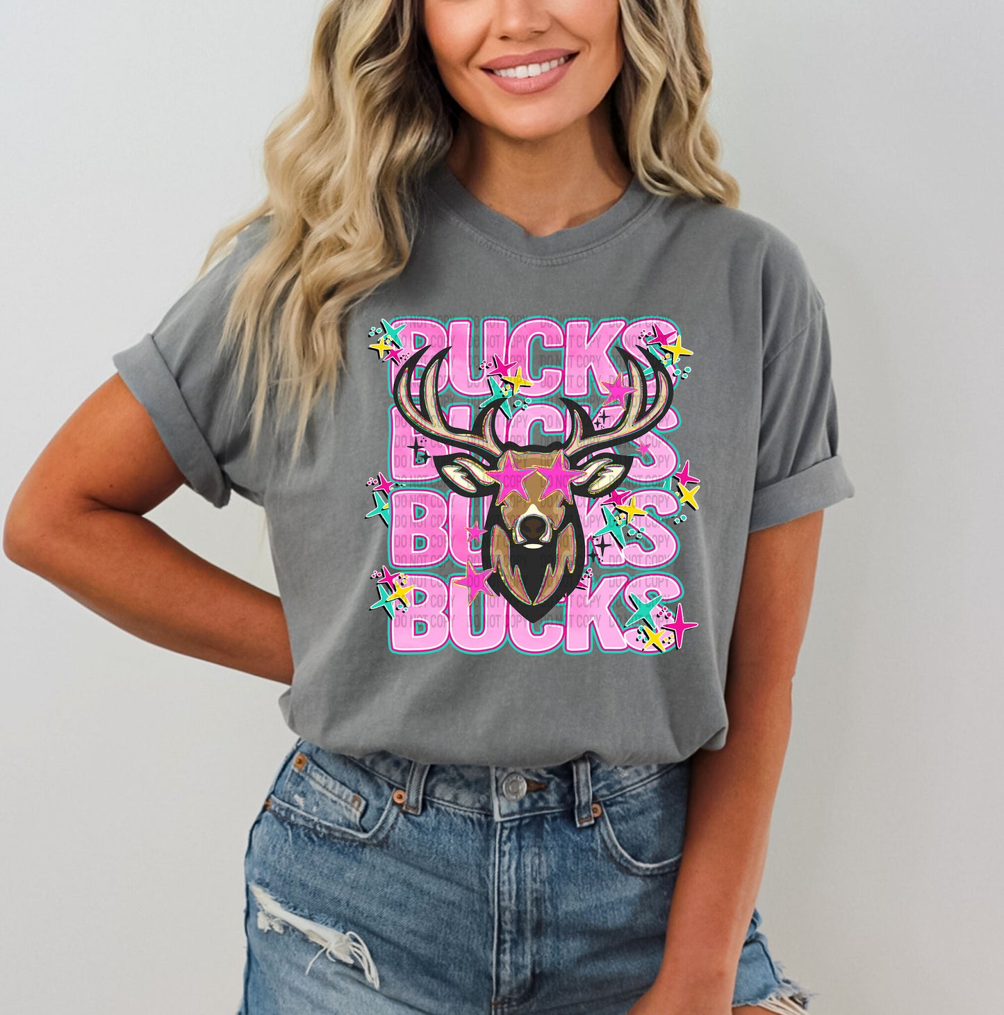PREPPY PINK MASCOTS - DTF TRANSFER