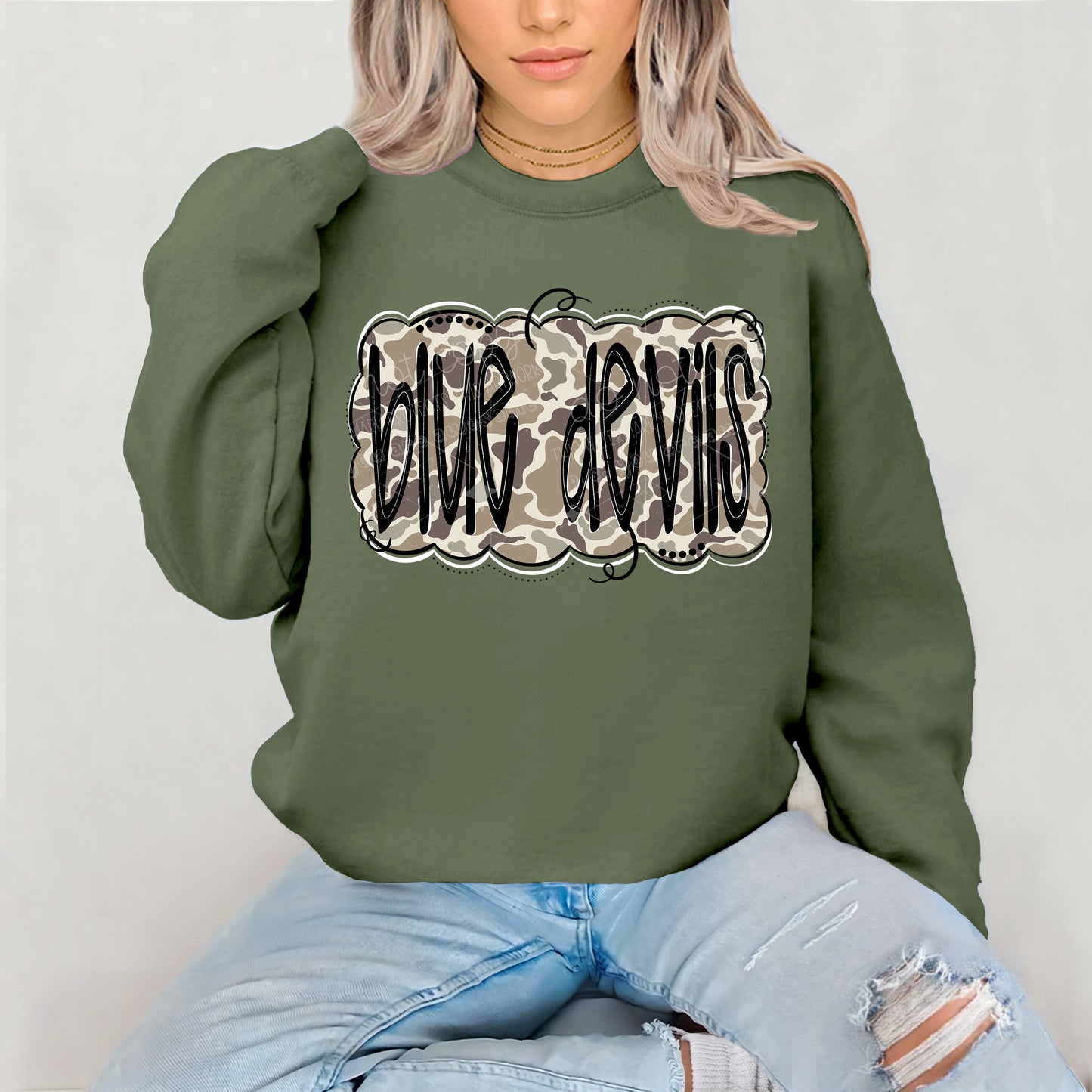 CAMO MASCOT - DTF TRANSFER