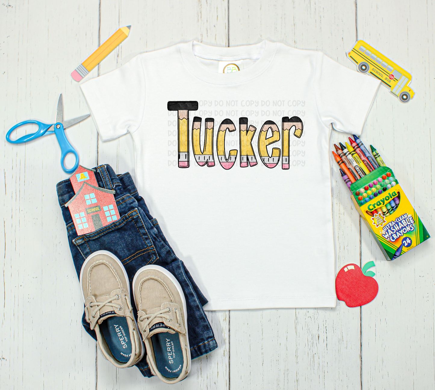 PENCIL NAME - CUSTOM TRANSFER