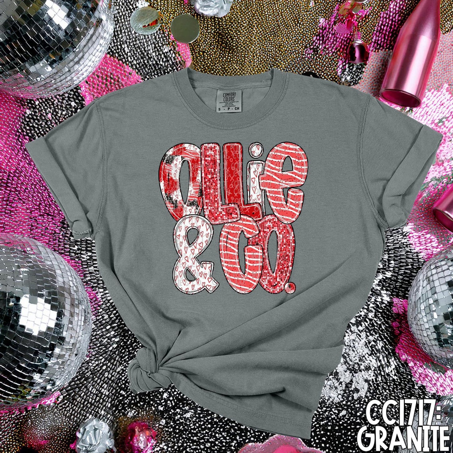 HAND LETTERED VALENTINE'S NAMES - MOCKUP ONLY