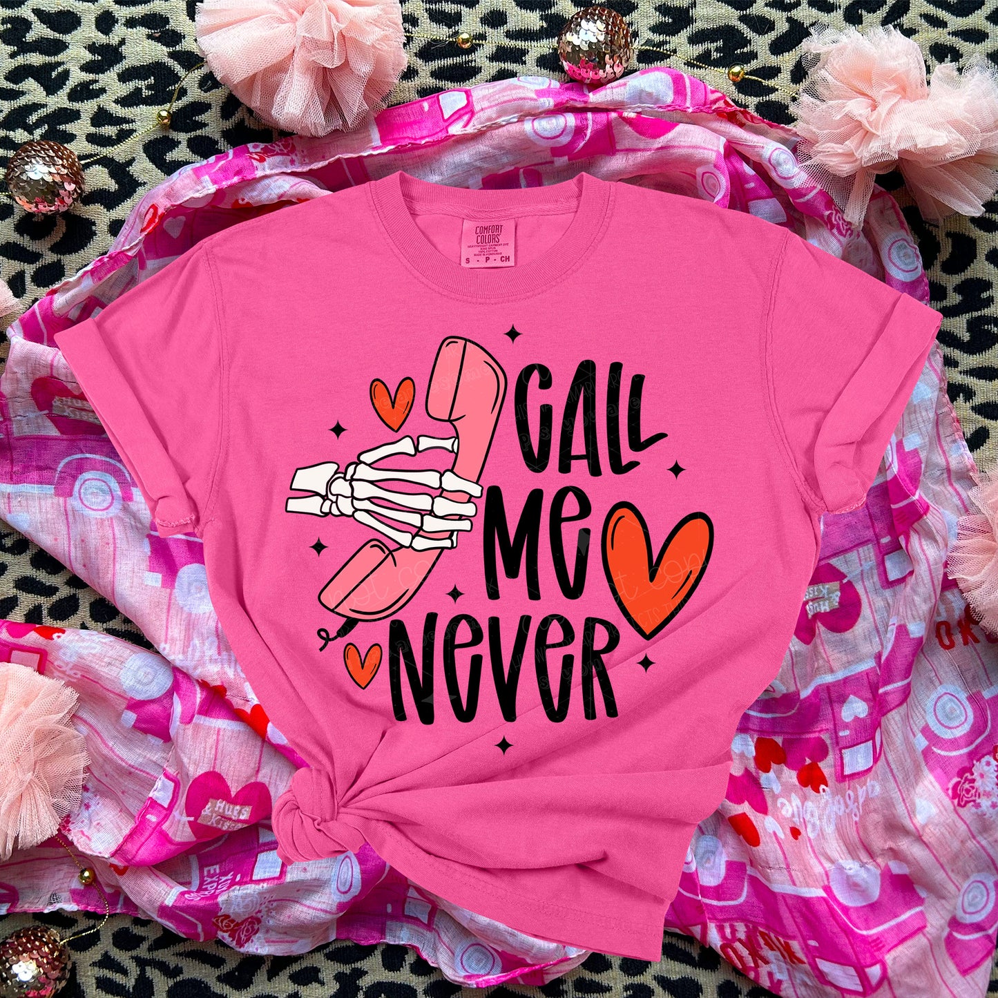 CALL ME NEVER - DTF TRANSFER