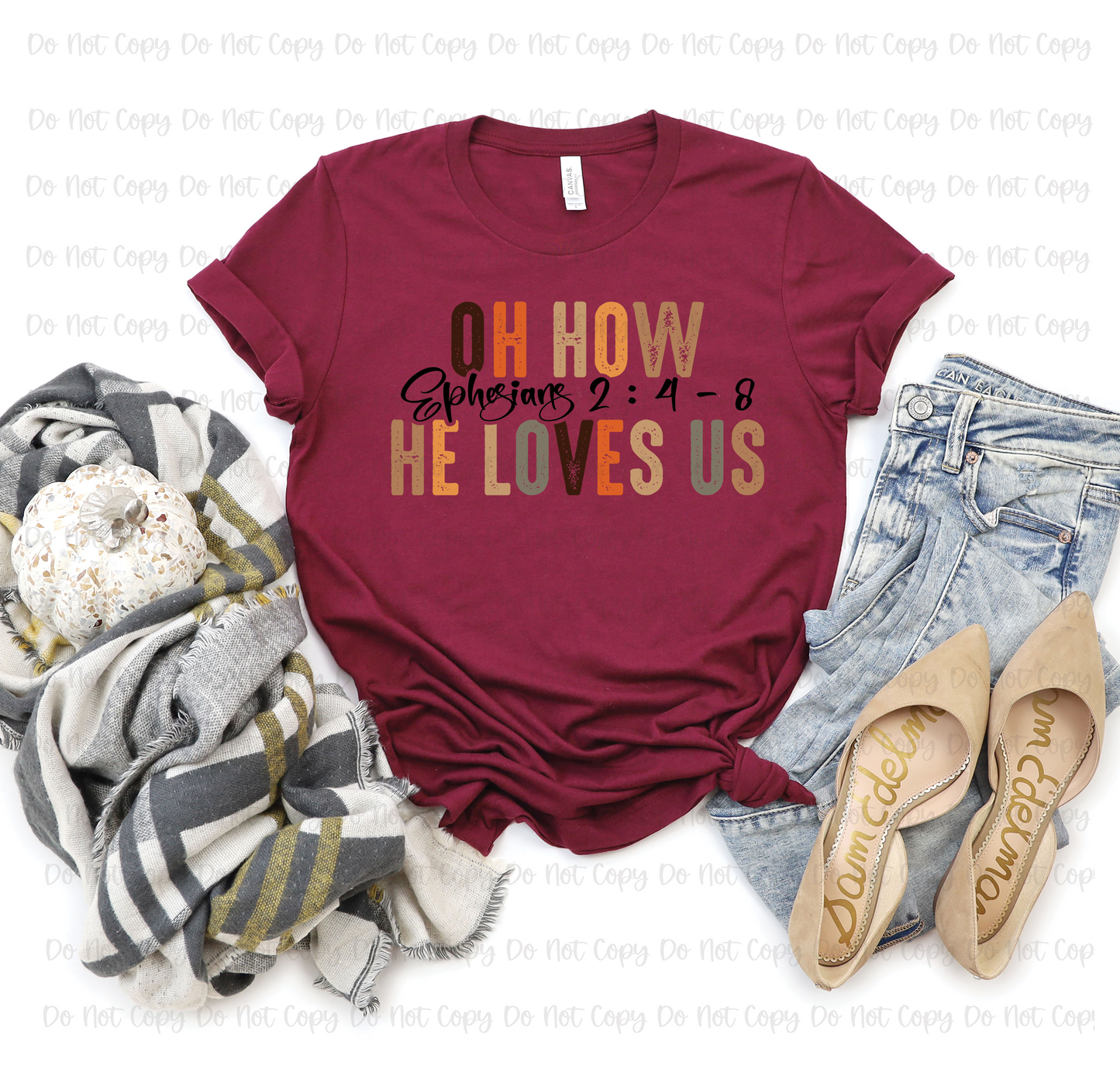 OH HOW HE LOVES US - DTF TRANSFER