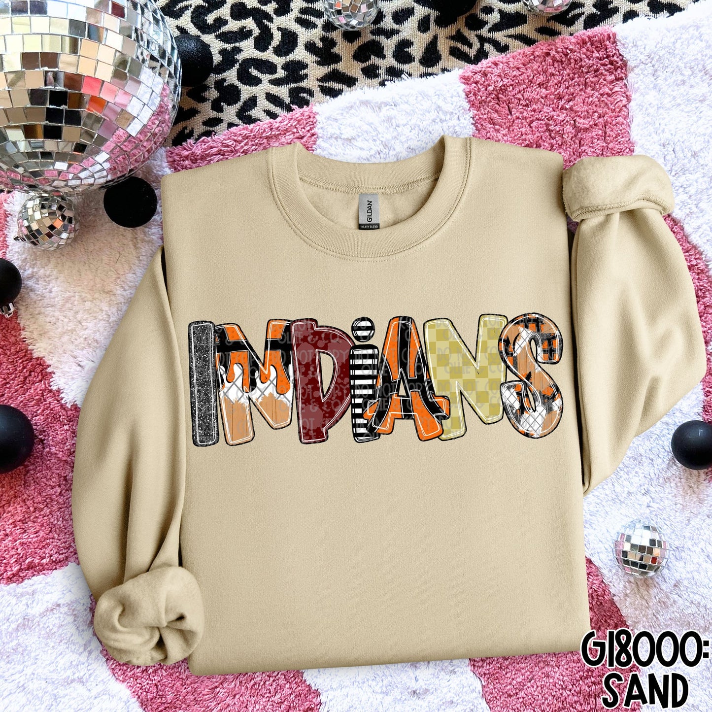 BASKETBALL SCHOOL SPIRIT ALPHA - MOCKUP ONLY