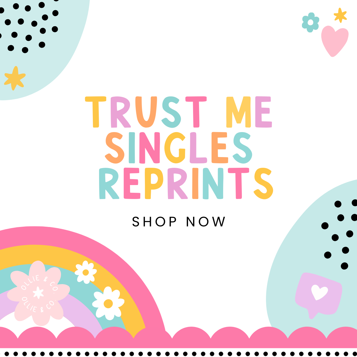 TRUST ME REPRINT - DTF TRANSFER