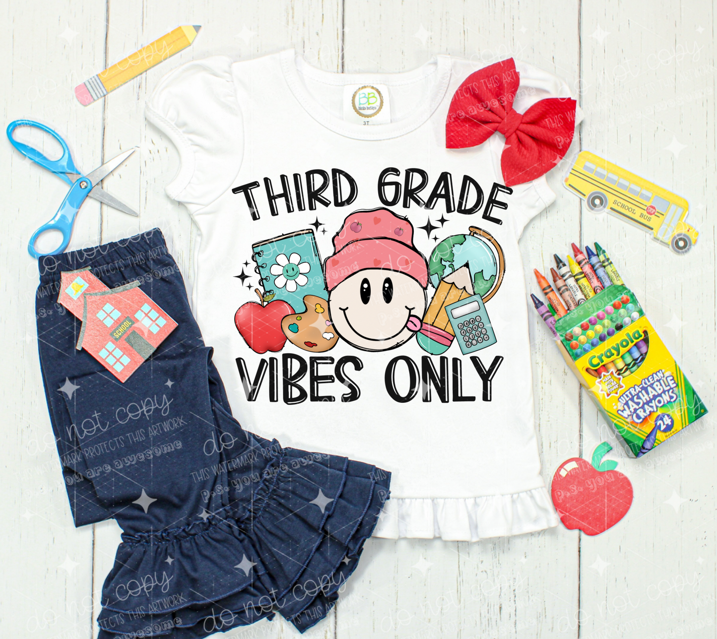 GRADE LEVEL VIBES ONLY *OLLIE & CO. EXCLUSIVE* - DTF TRANSFER