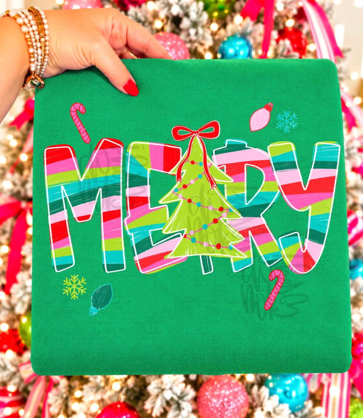 MERRY SKETCH - DTF TRANSFER