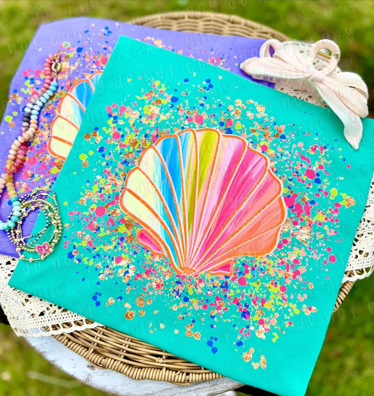 SHELL CONFETTI - DTF TRANSFER