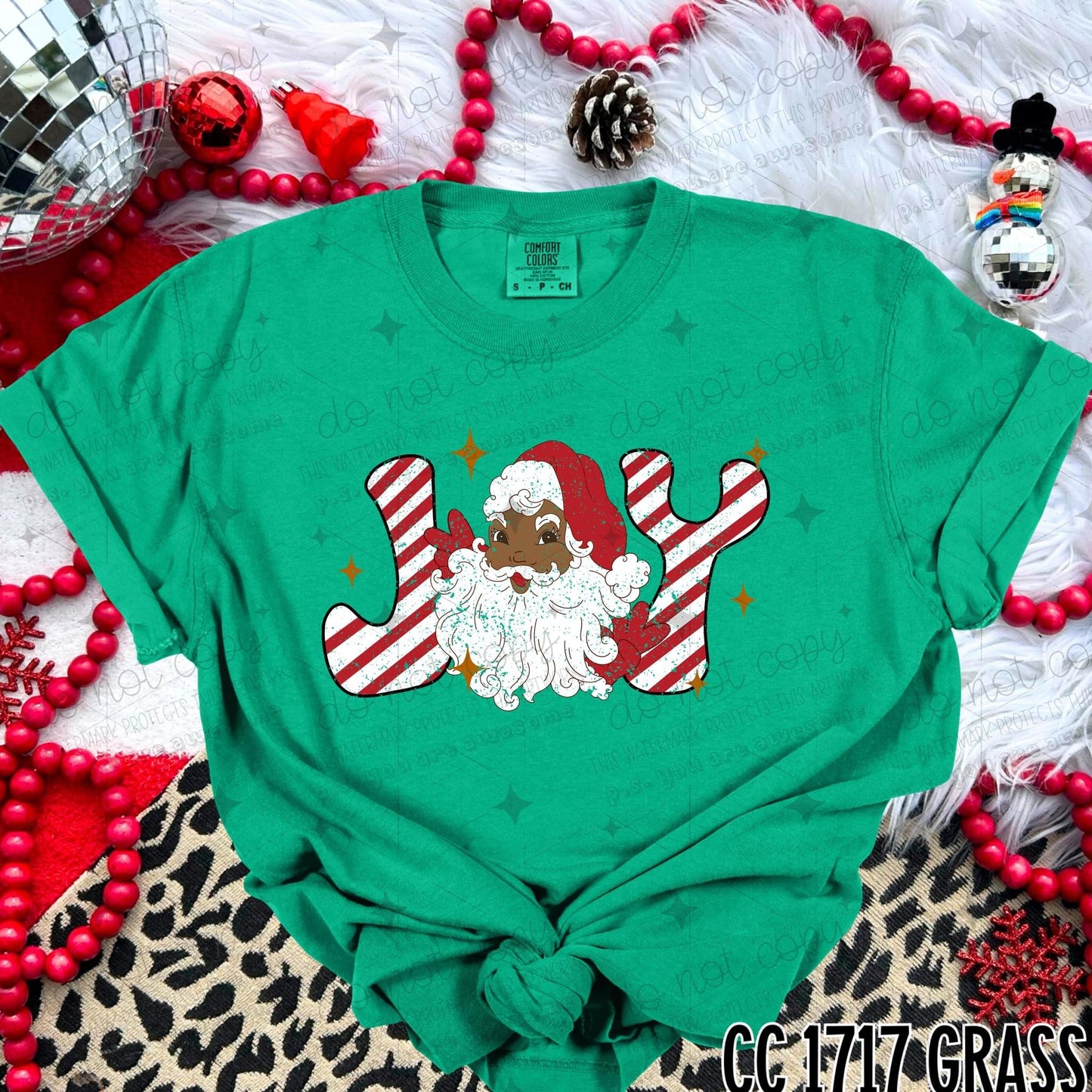 JOY W/ GRUNGE - DTF TRANSFER