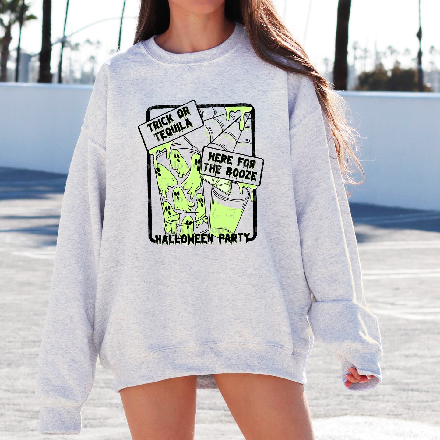 HERE FOR THE BOOZE - DTF TRANSFER