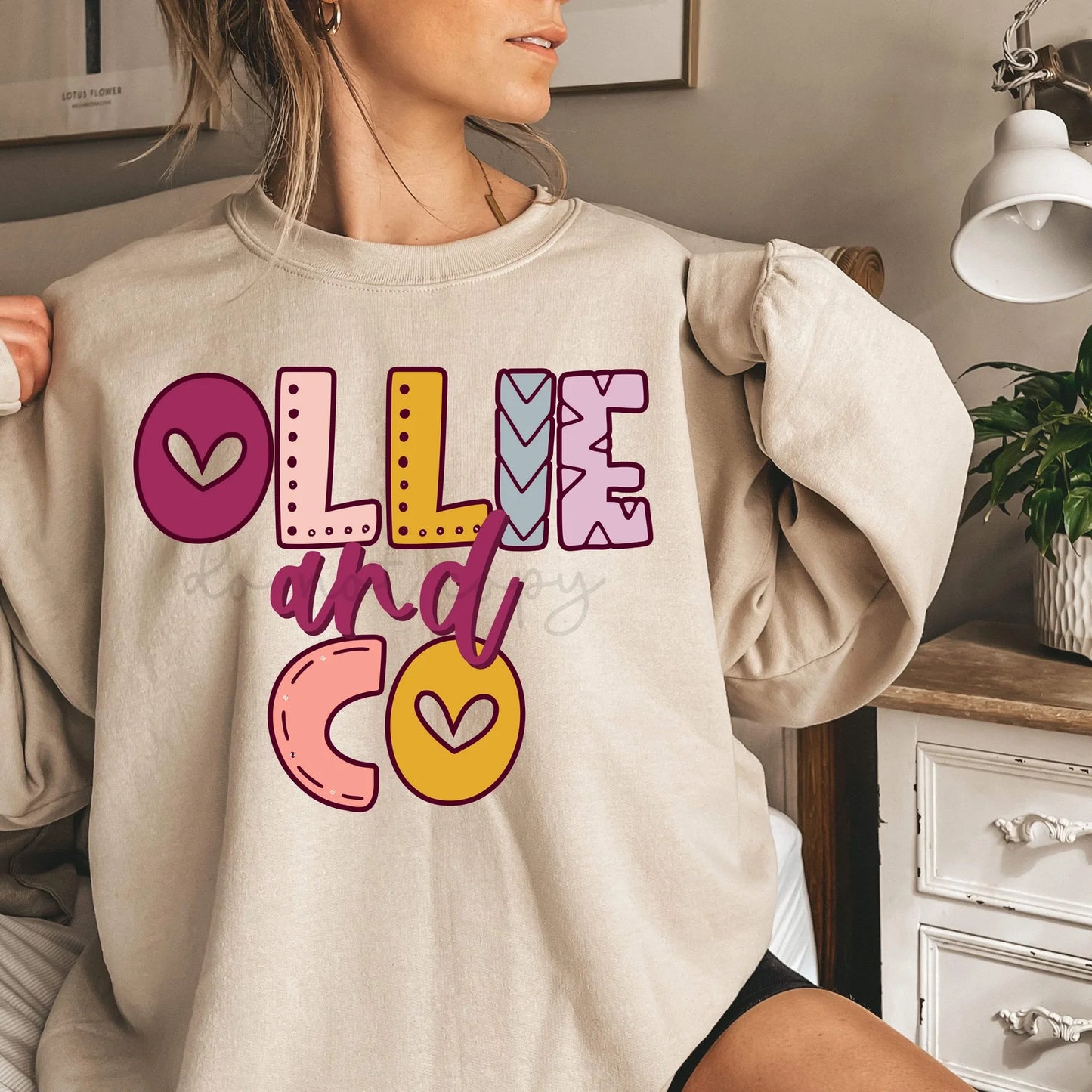 Boho Doodle Names MOCKUP ONLY