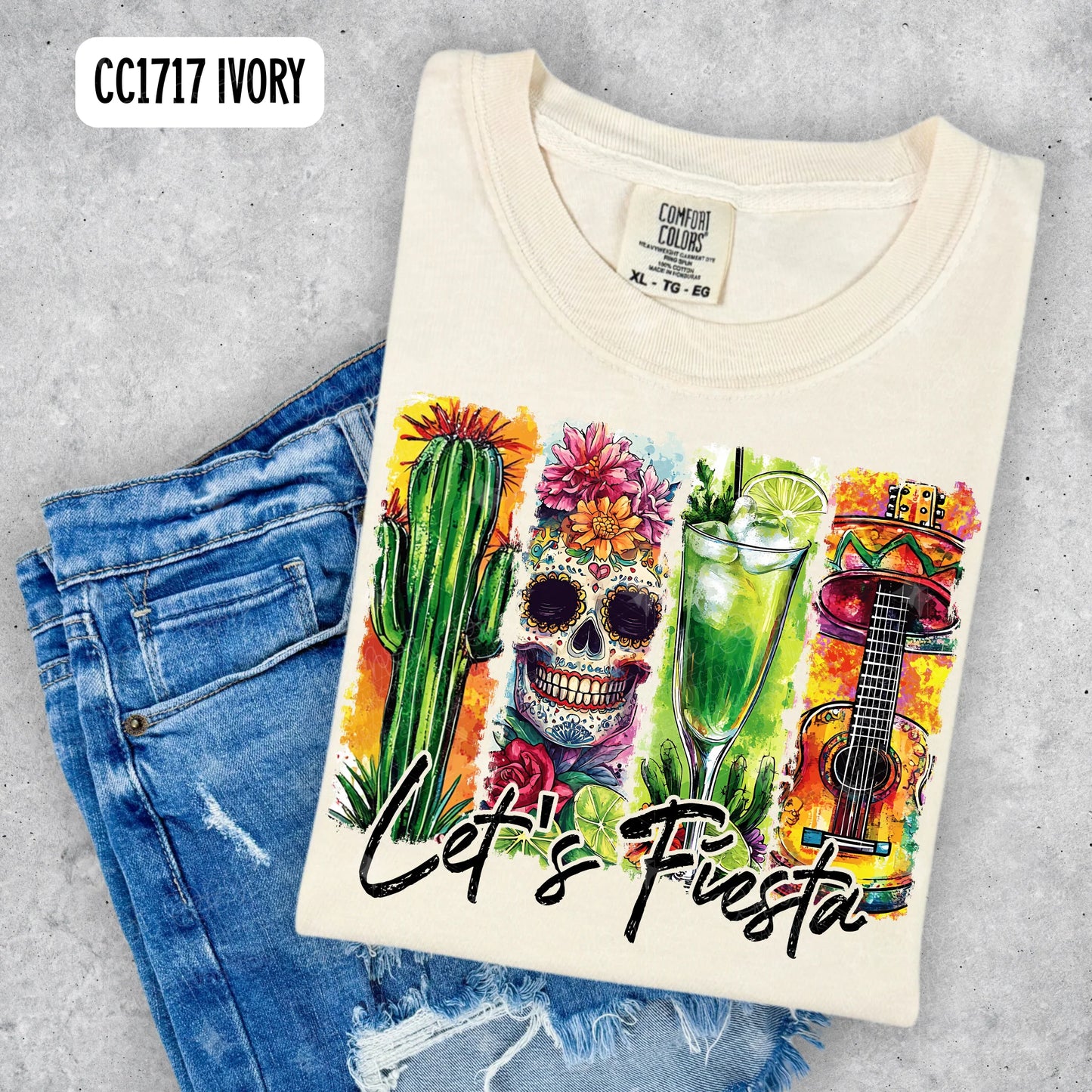 LETS FIESTA - COMPLETED TEE