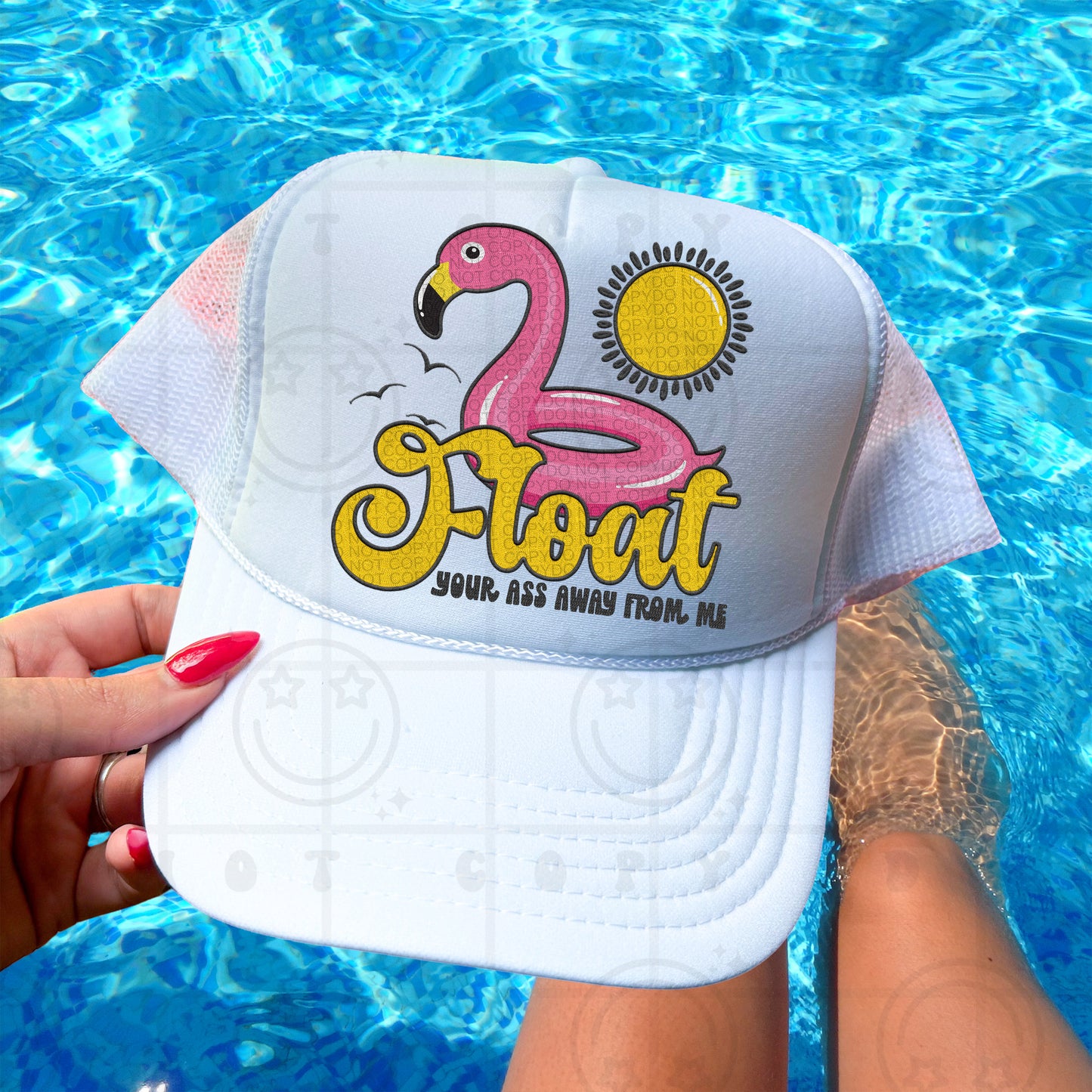 FLOAT YOUR ASS AWAY FROM ME - DTF TRANSFER