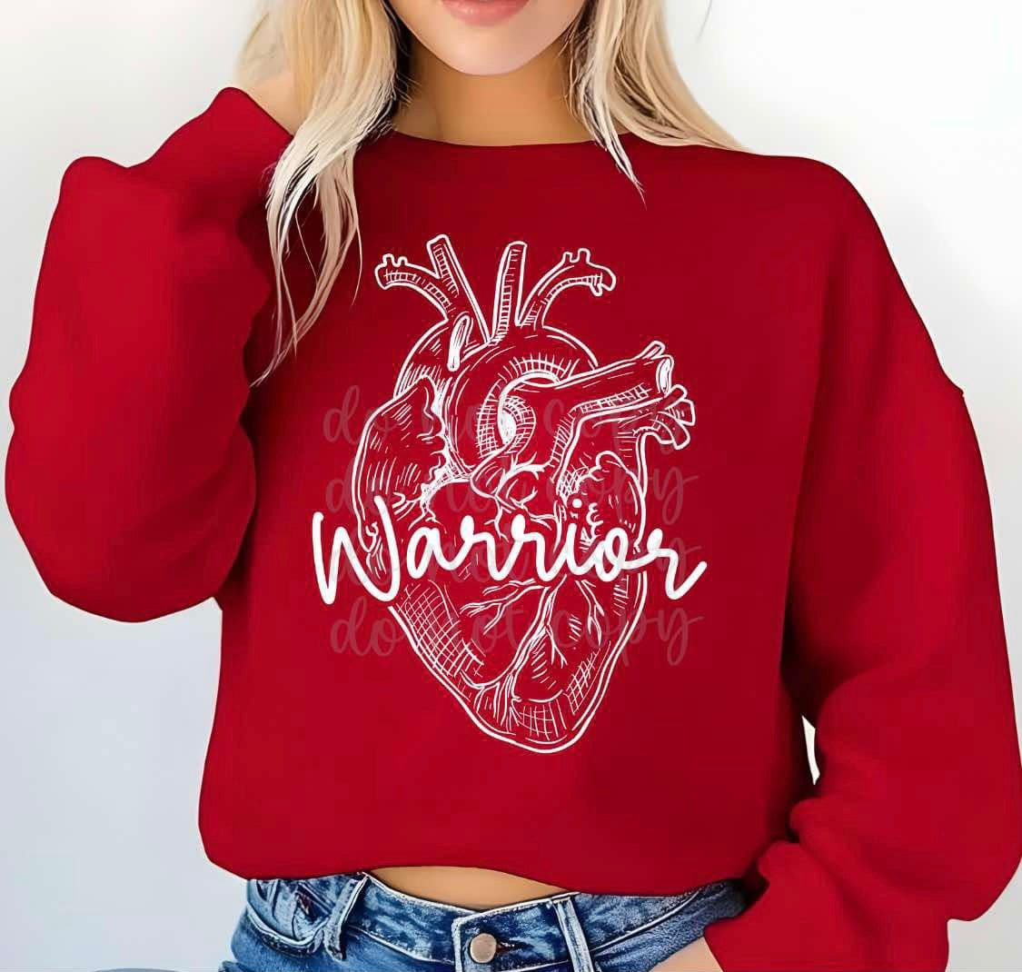 HEART DISEASE WARRIOR - DTF TRANSFER