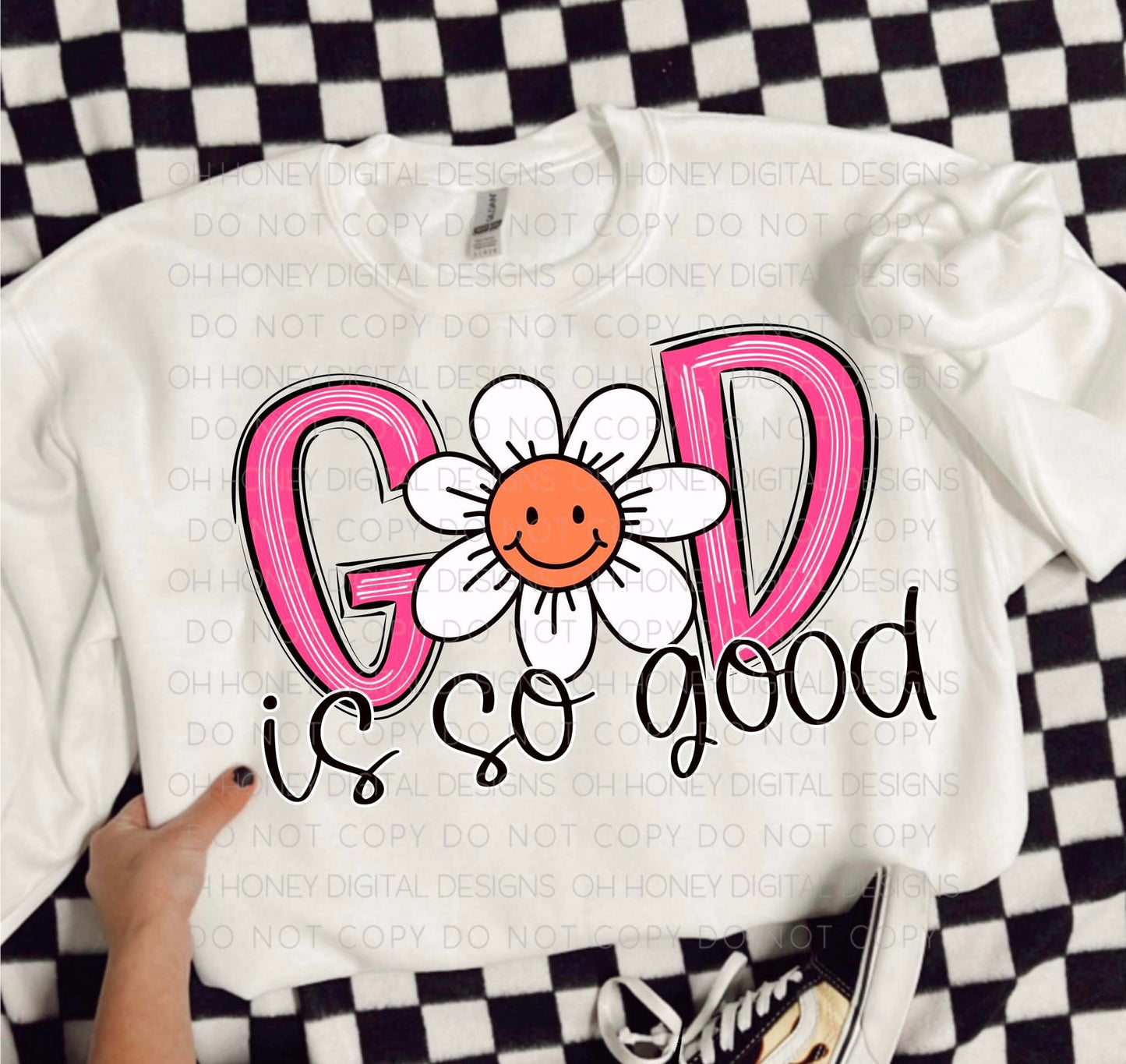 GOD IS SO GOOD - DTF TRANSFER