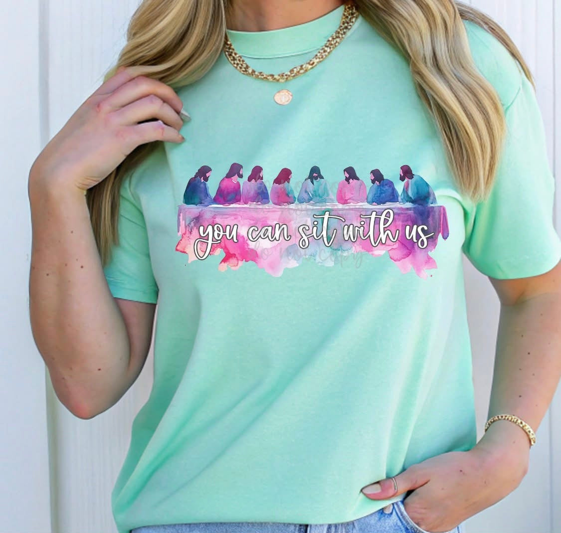 YOU CAN SIT WITH US - DTF TRANSFER