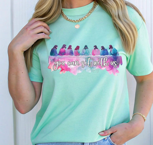 YOU CAN SIT WITH US - DTF TRANSFER