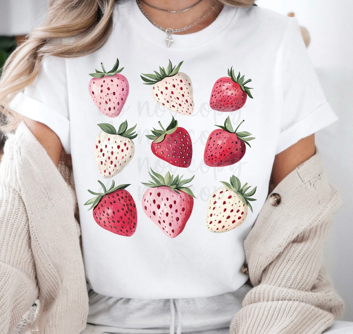 STRAWBERRIES - DTF TRANSFER