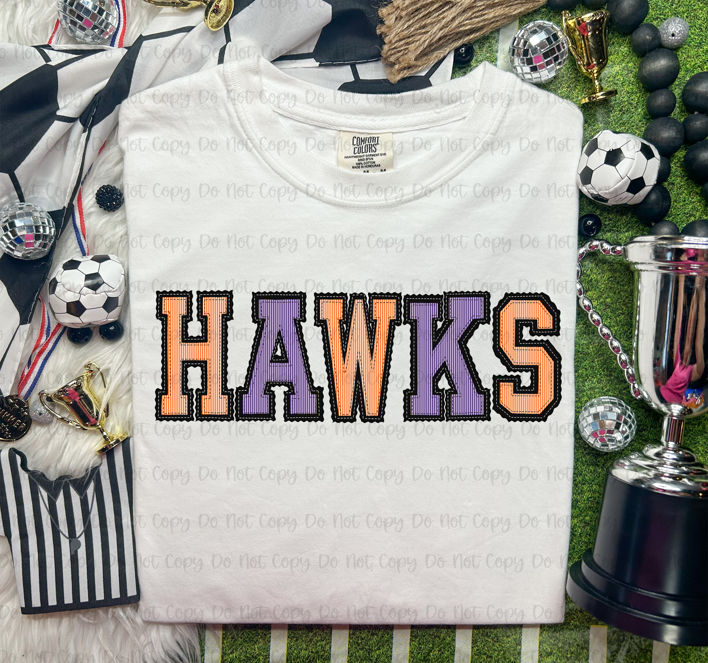 MASCOT PREPPY SPELLED OUT - MOCKUP ONLY