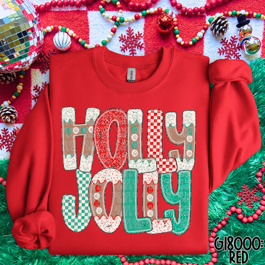 HOLLY JOLLY - DTF TRANSFER