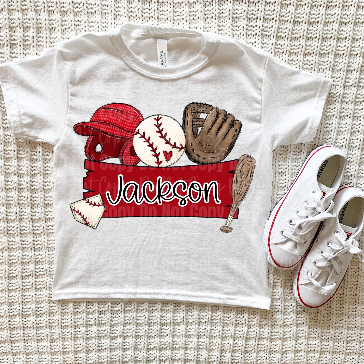 BASEBALL NAMES - CUSTOM TRANSFER