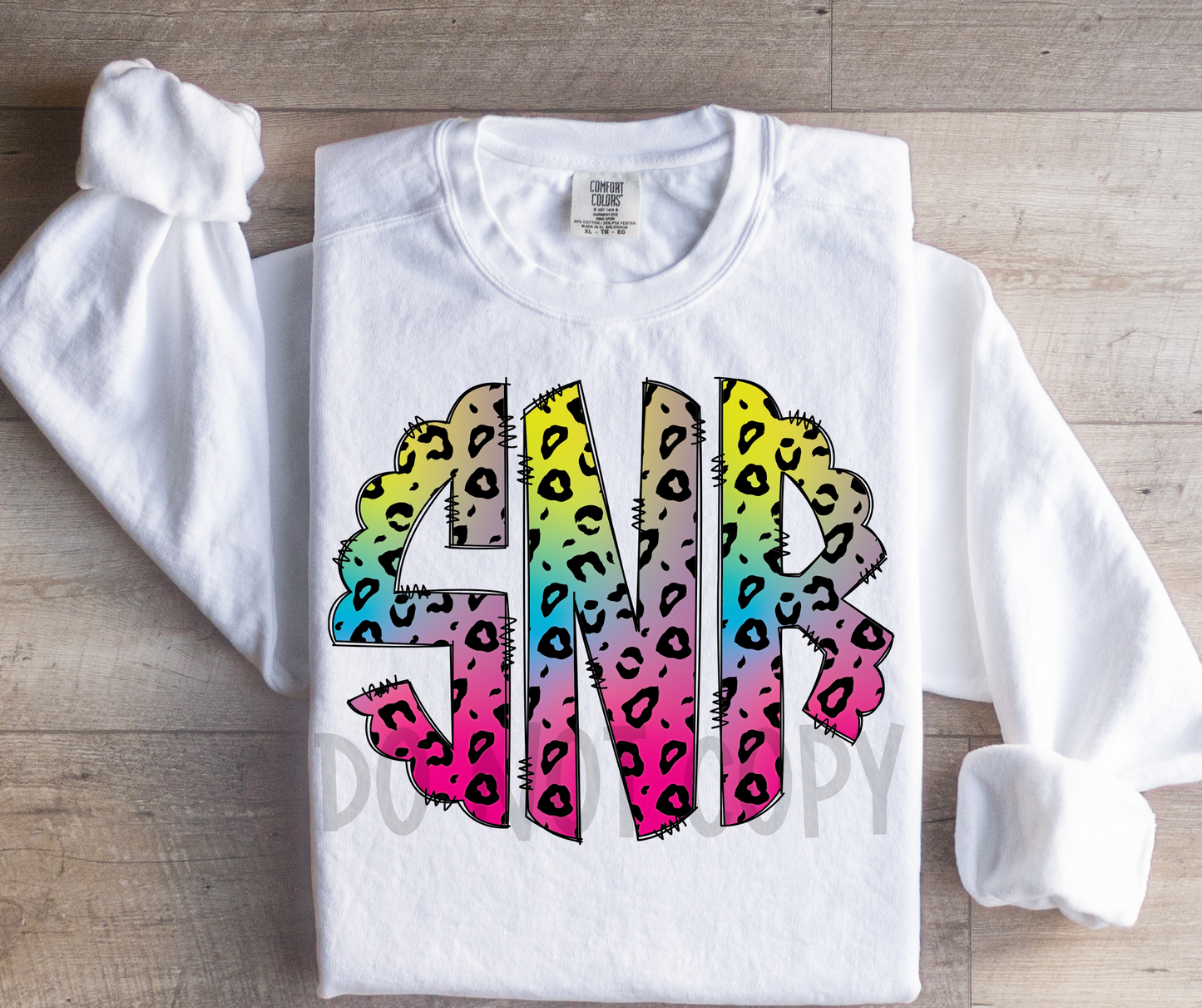 WILD CHILD MONOGRAM - CUSTOM TRANSFER