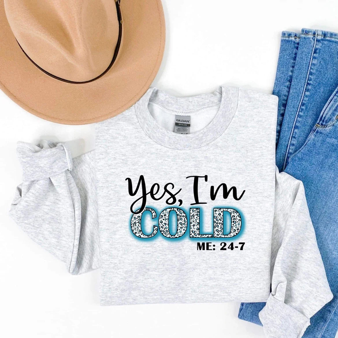 YES I'M COLD - COMPLETED TEE