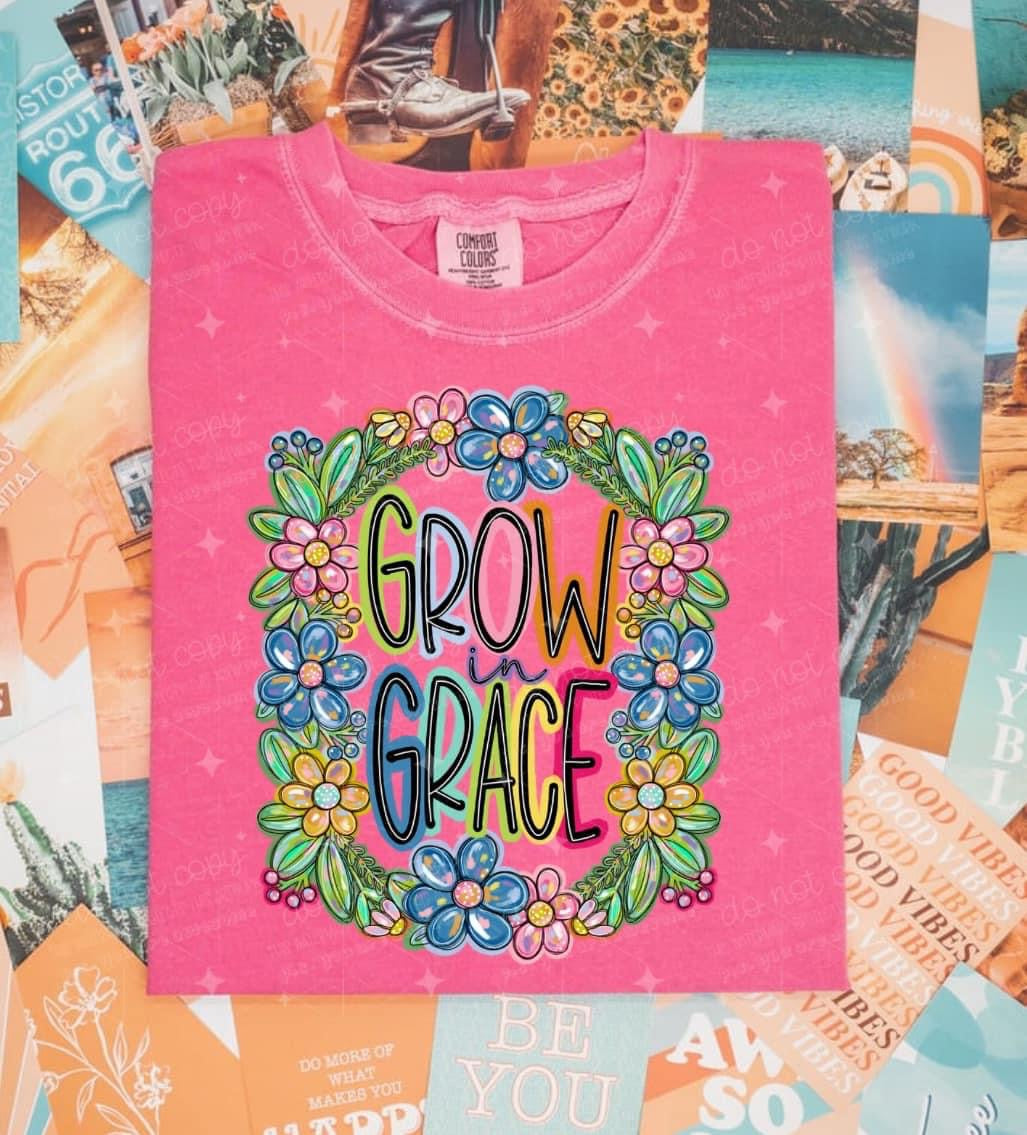 GROW IN GRACE - DTF TRANSFER