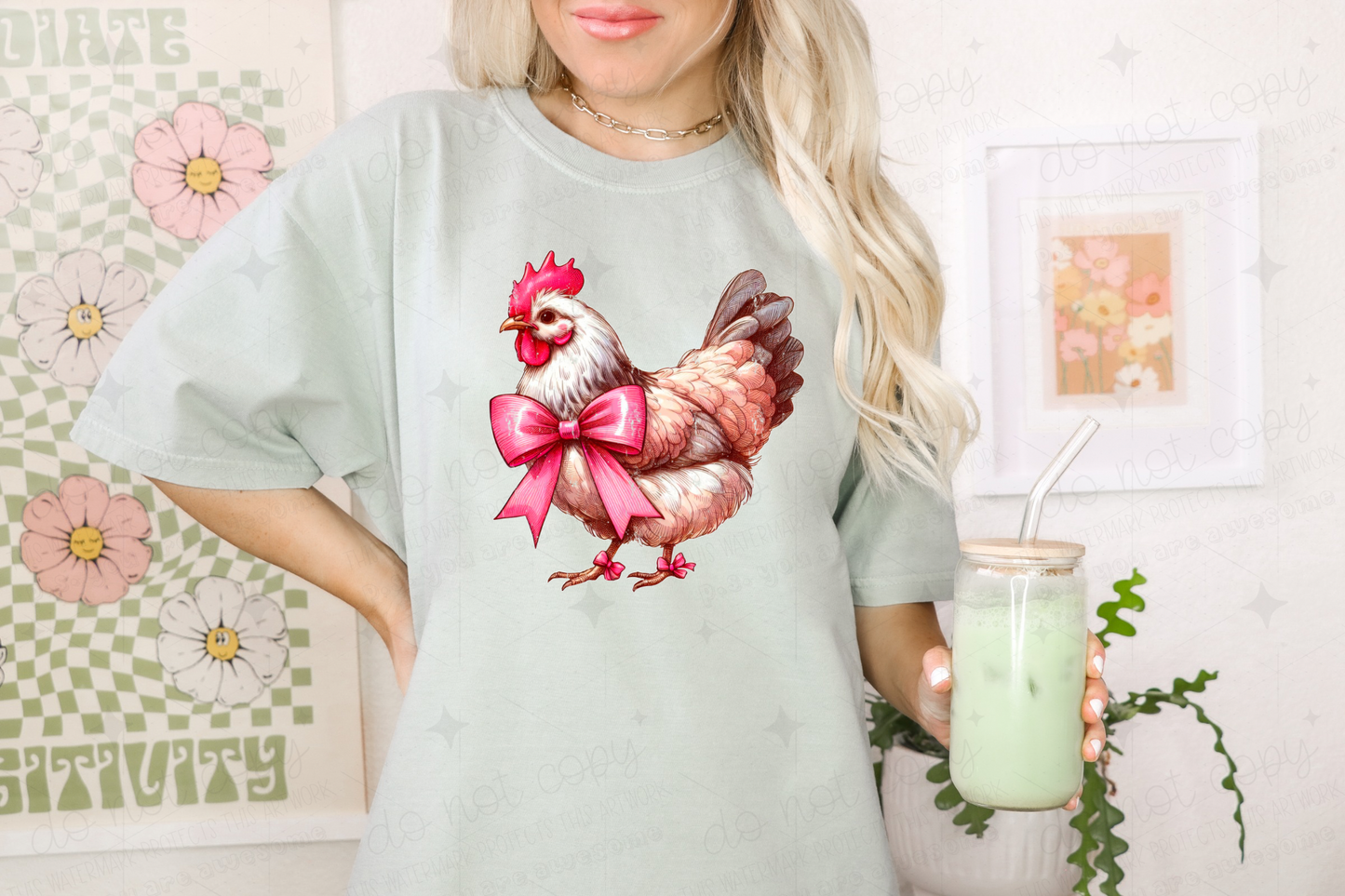 COQUETTE CHICKEN - DTF TRANSFER