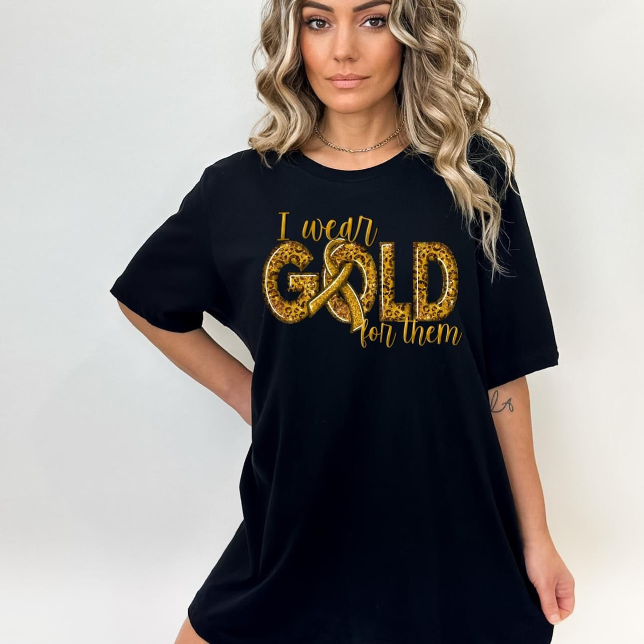 I WEAR GOLD FOR *OLLIE & CO. EXCLUSIVE* - DTF TRANSFER