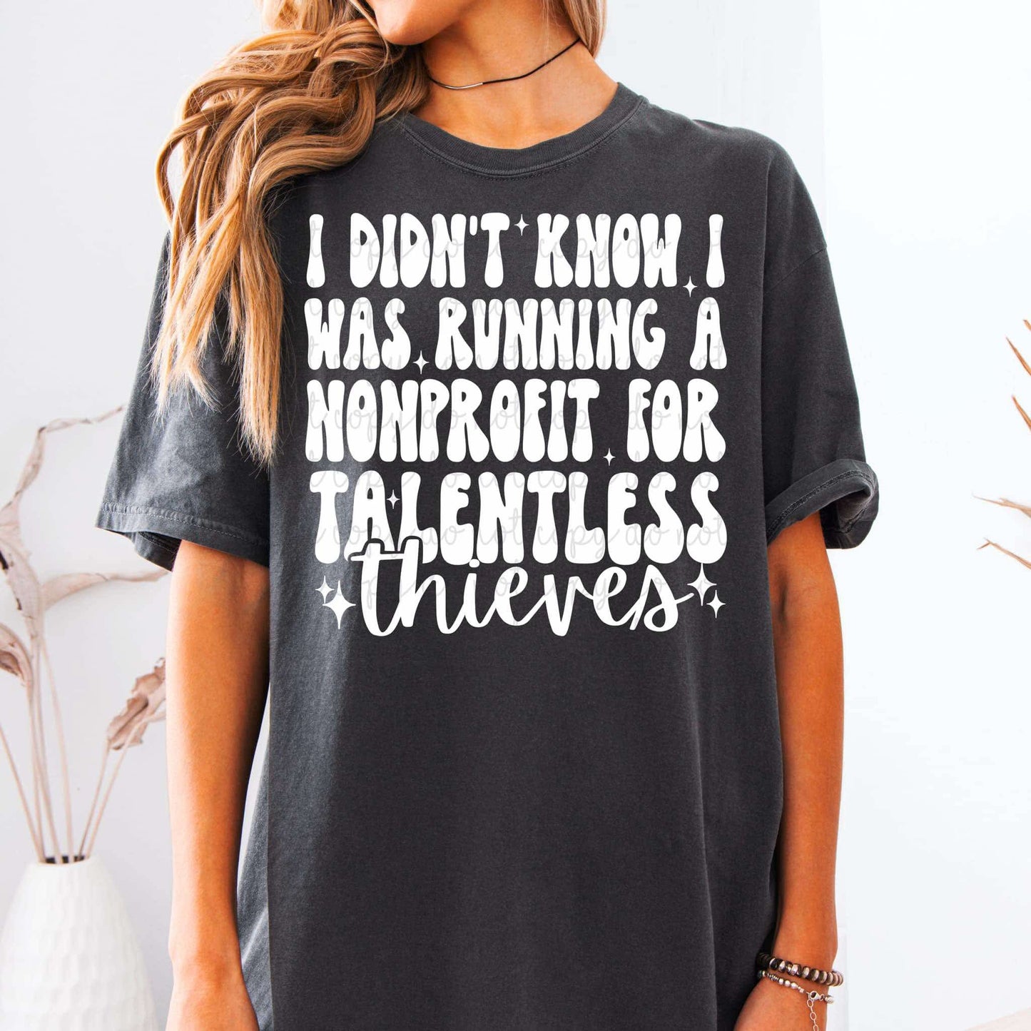 I DIDN'T REALIZE I WAS RUNNING NONPROFIT - DTF TRANSFER