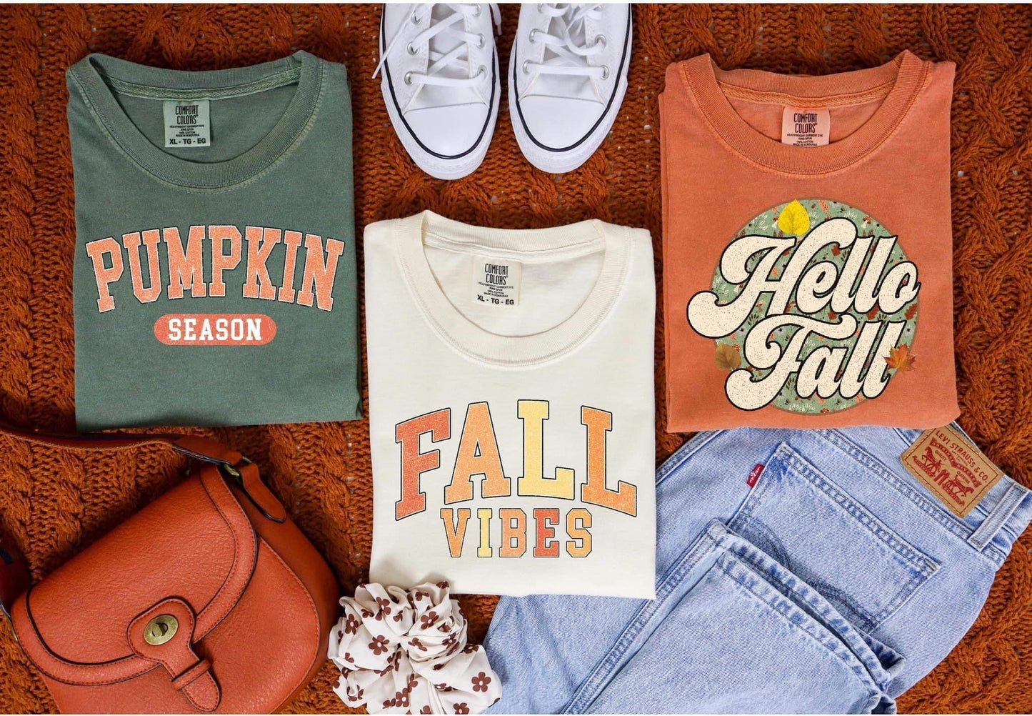 HELLO FALL - DTF TRANSFER