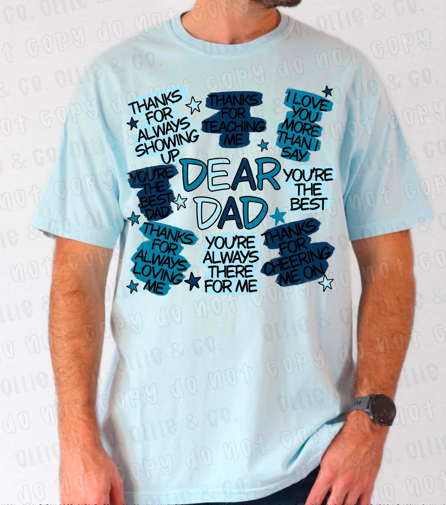 DEAR DAD - DTF TRANSFER
