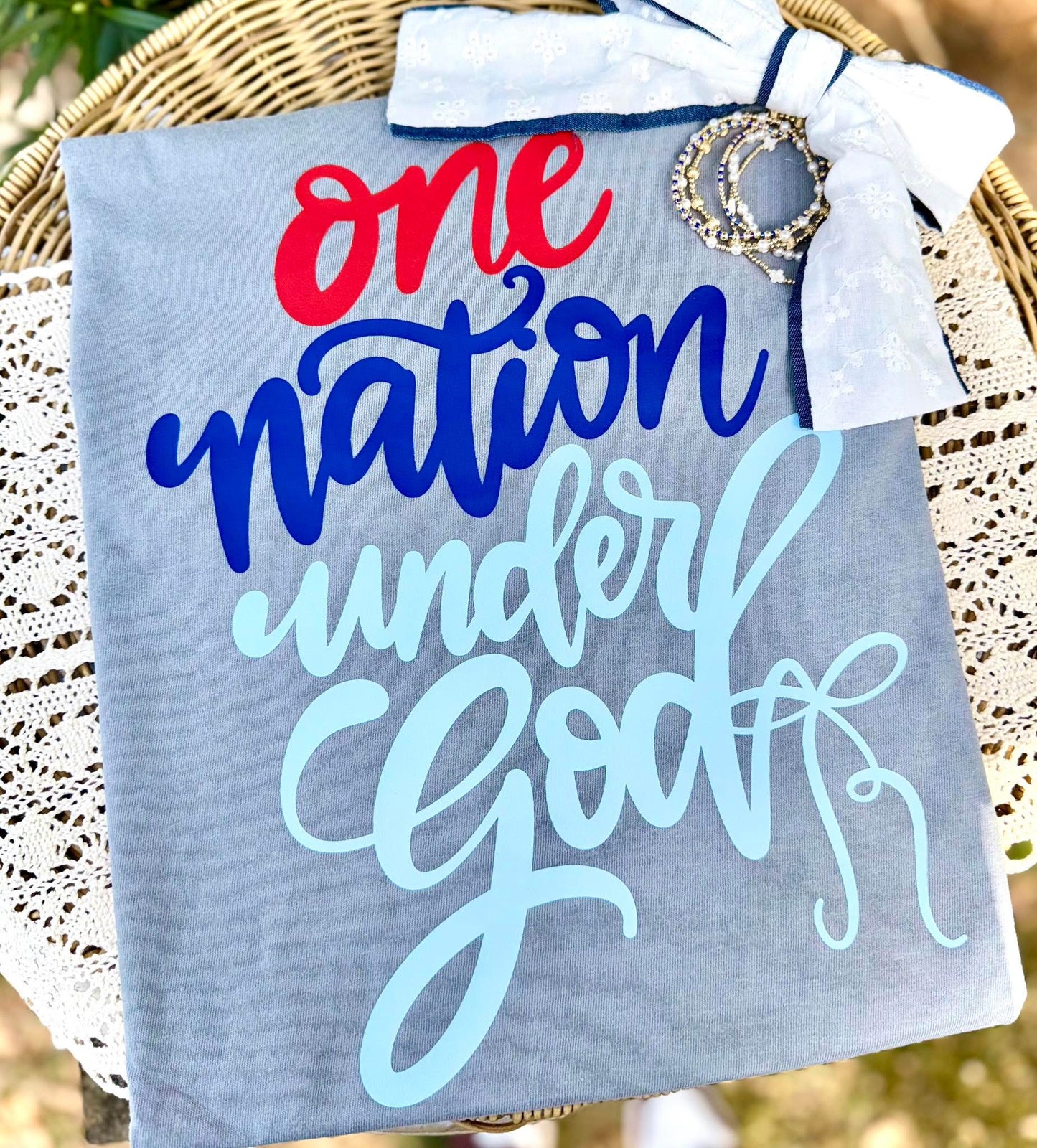 ONE NATION UNDER GOD - DTF TRANSFER
