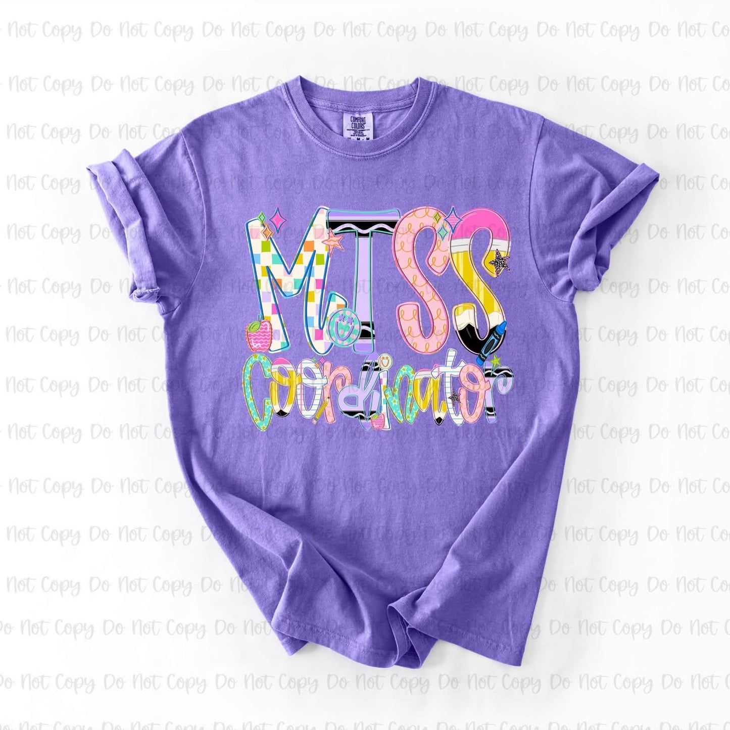 WHIMSY BACK TO SCHOOL NAMES - CUSTOM TRANSFER
