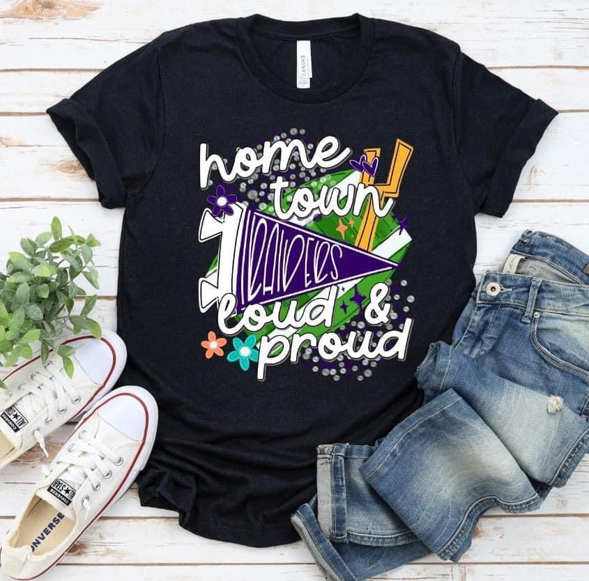 Home Town loud & proud MOCKUP ONLY
