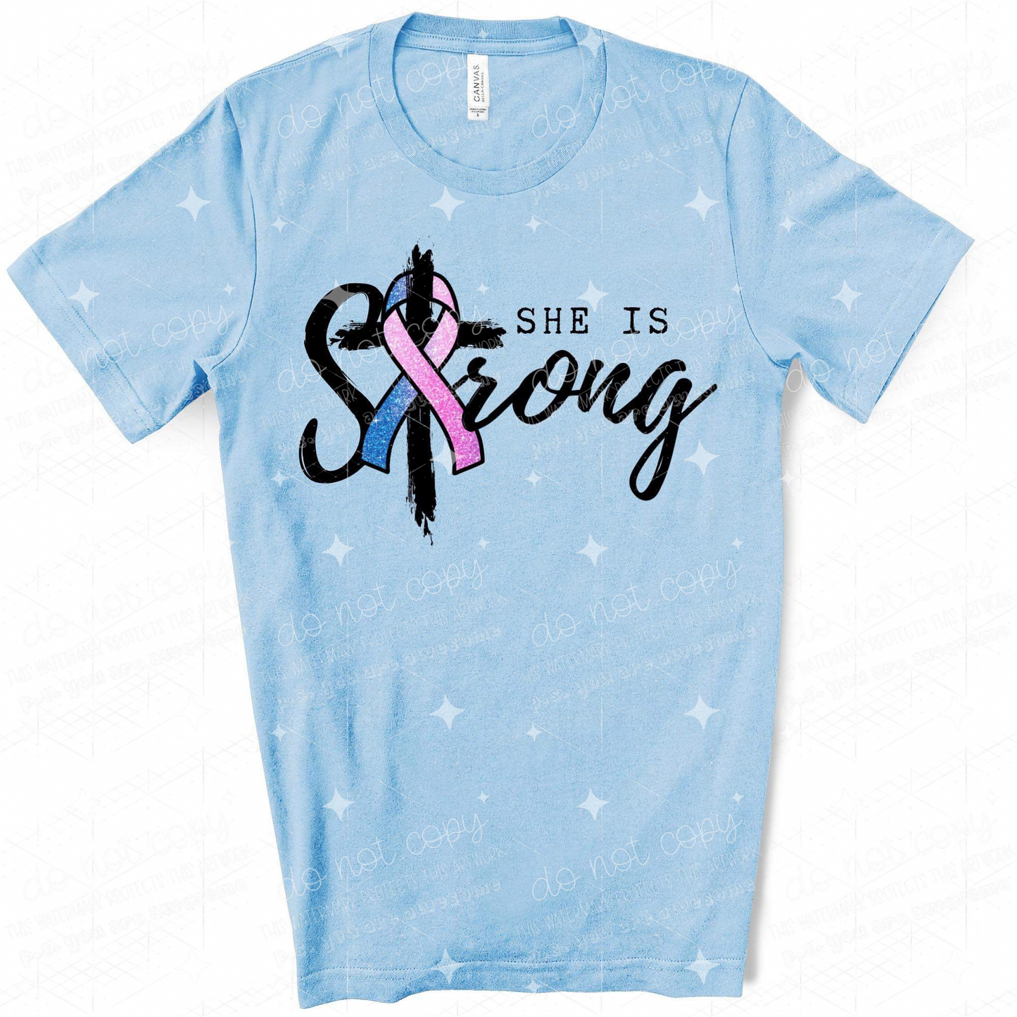 SHE IS STRONG *OLLIE & CO. EXCLUSIVE* - DTF TRANSFER