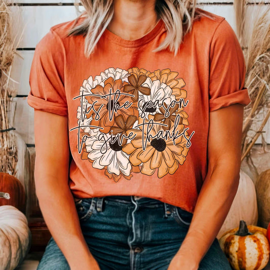 TIS THE SEASON TO GIVE THANKS *OLLIE & CO. EXCLUSIVE* - DTF TRANSFER