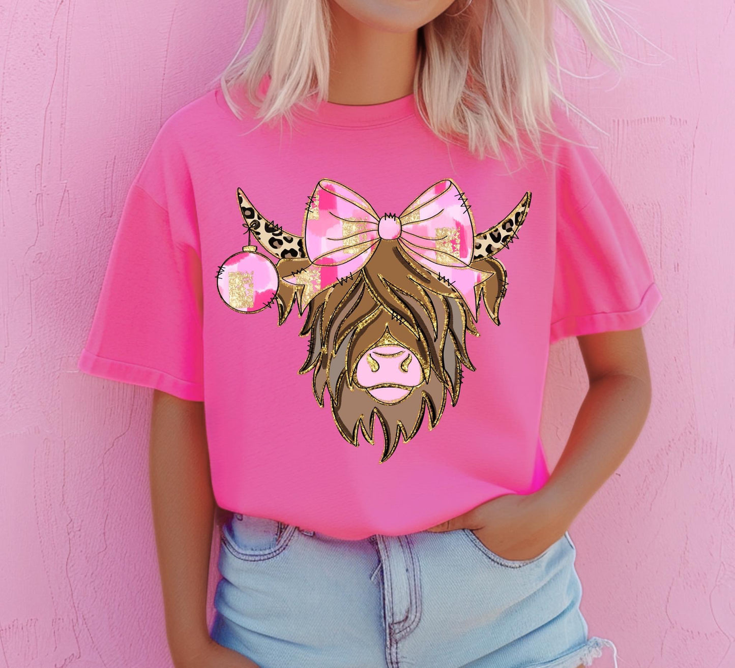 CHRISTMAS HIGHLAND - DTF TRANSFER