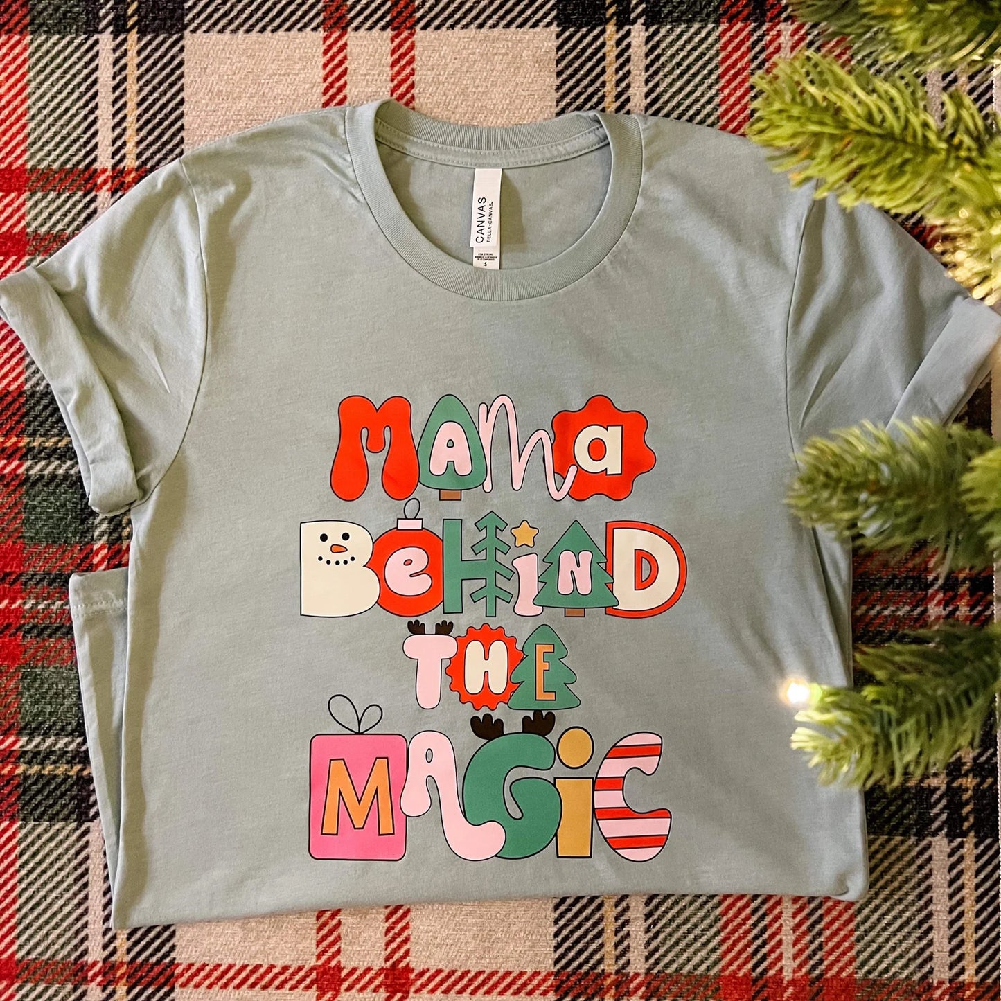 MAMA BEHIND THE MAGIC - DTF TRANSFER