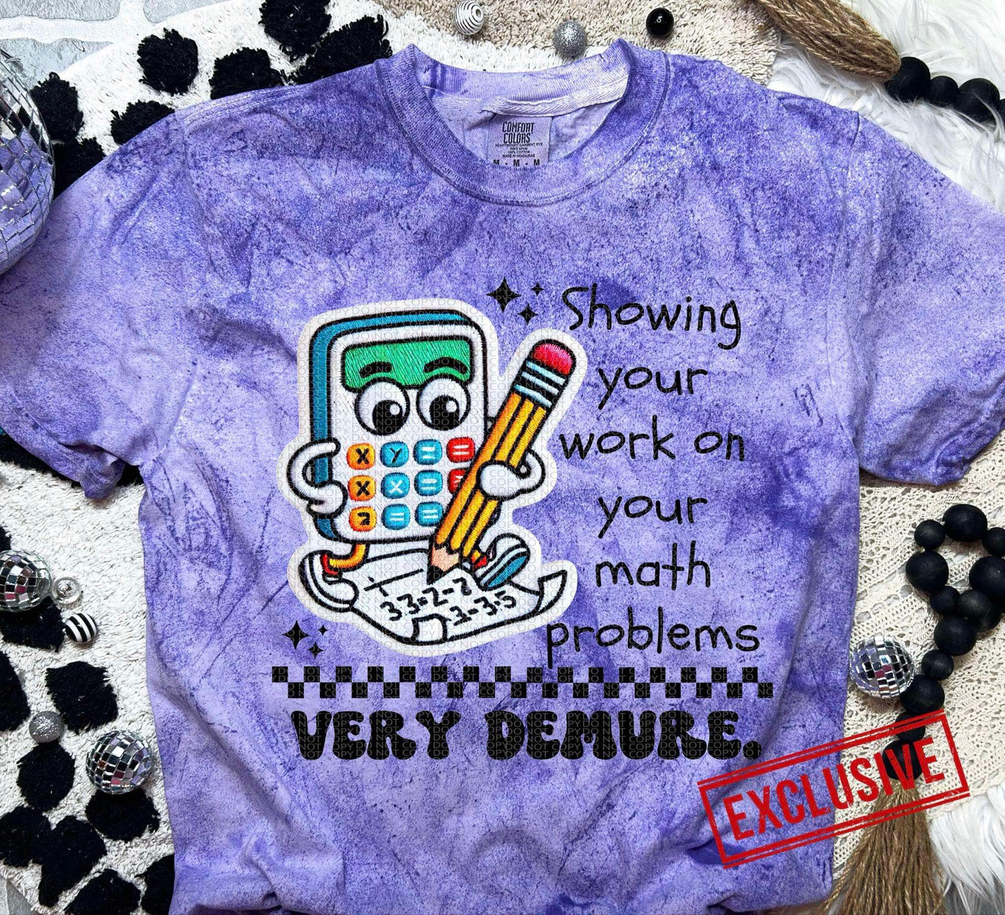 SHOWING YOUR WORK *OLLIE & CO. EXCLUSIVE* - DTF TRANSFER