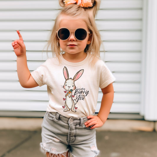 SOME BUNNY LOVES YOU - DTF TRANSFER